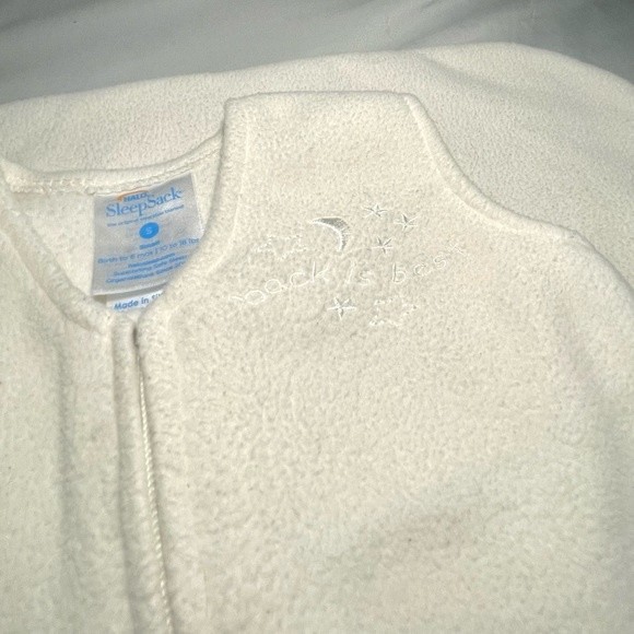 Kissy Kissy & Halo Sleep Sack Size Small BABY LAMB BLANET FLEECE SLEEP SACK - Picture 4 of 7